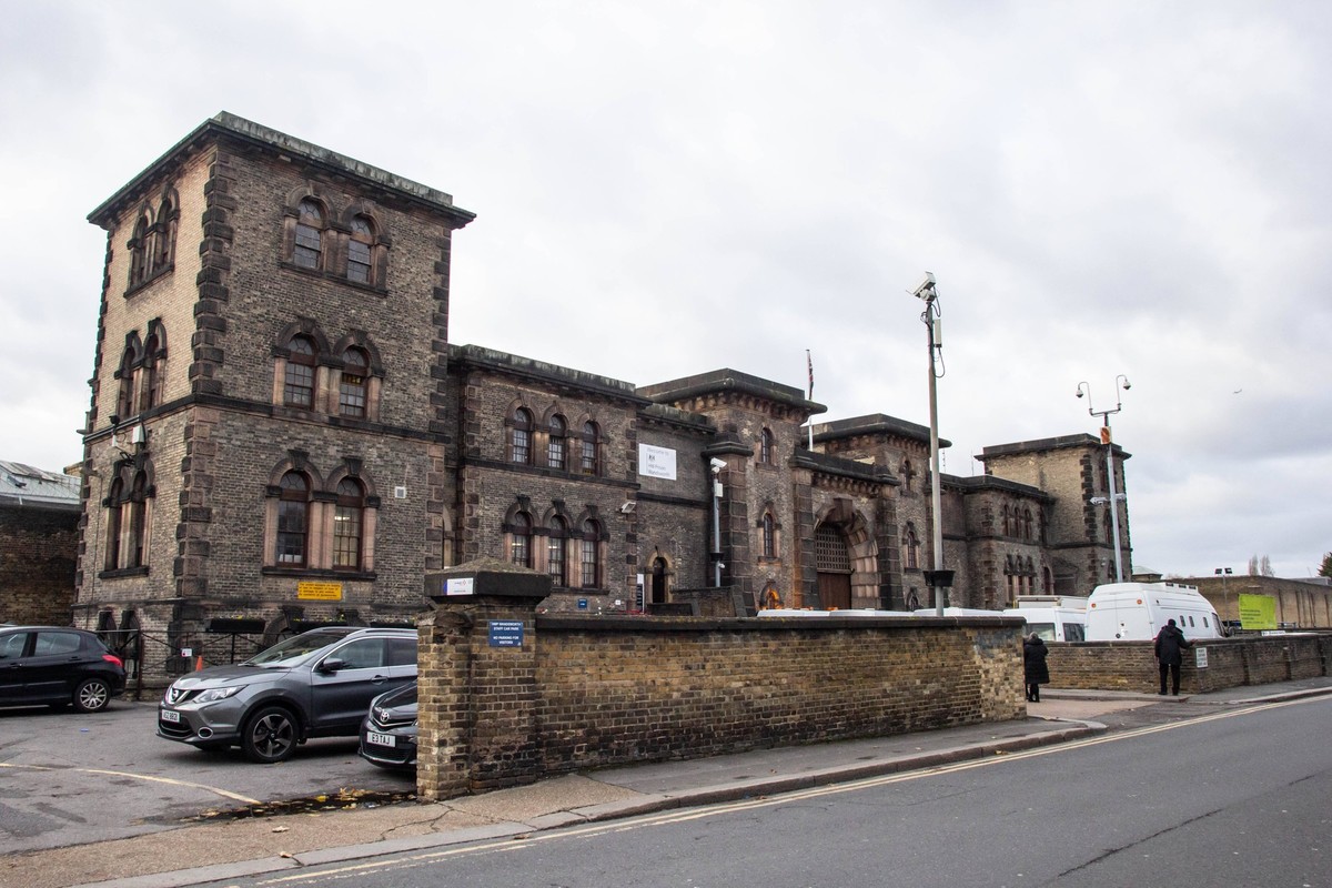 December 8, 2021, London, England, United Kingdom: HM Prison Wandsworth, London, UK, 8th December 2021. HM Prison Wandsworth, where Paralympic gold Medallist James Brown has been detained for four mon ...