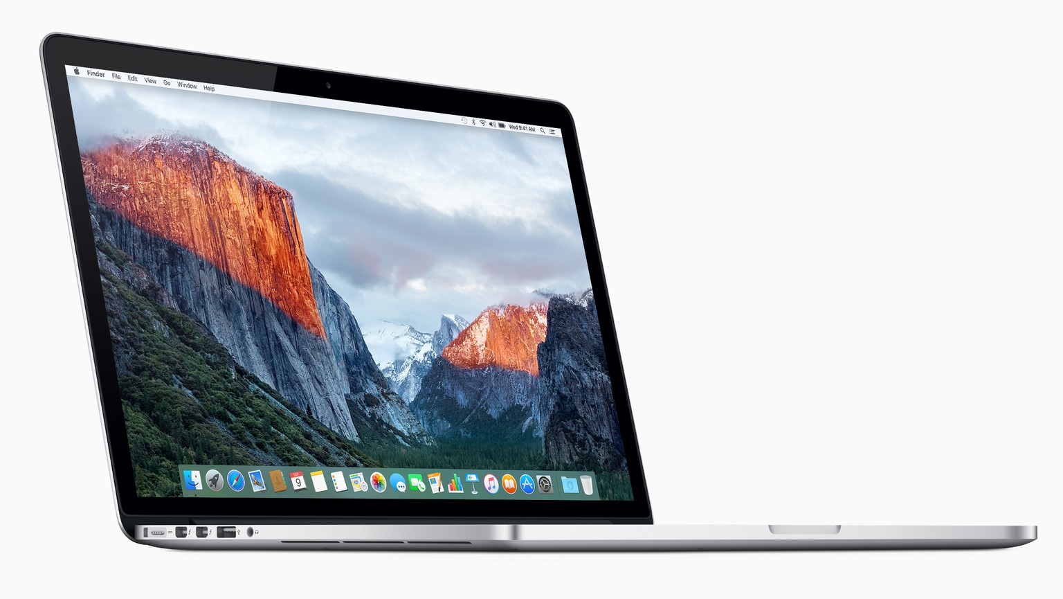 Macbook Pro, 15 Zoll, Mid 2015. Apple hat im Juni 2019 eine Rückrufaktion angekündigt, weil der Akku Feuer fangen könnte