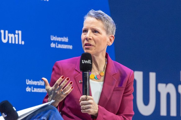 Suzi LeVine war zu Gast an der Universität Lausanne.