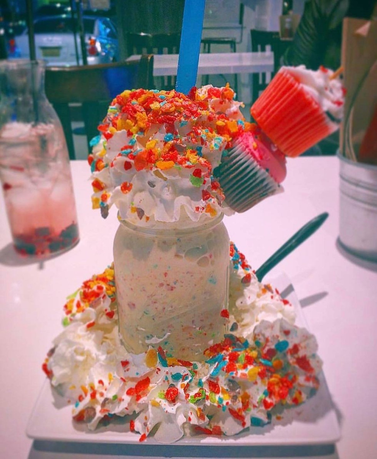 big d's burgers instagram crazy milkshake