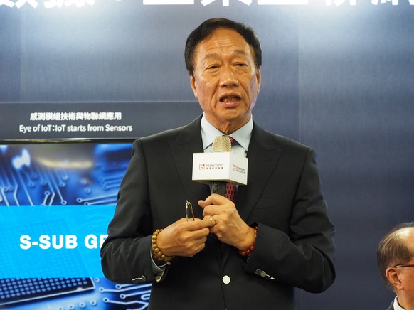Der taiwanische Manager Terry Gou führt&nbsp;Hon Hai Precision, besser bekannt als Foxconn.