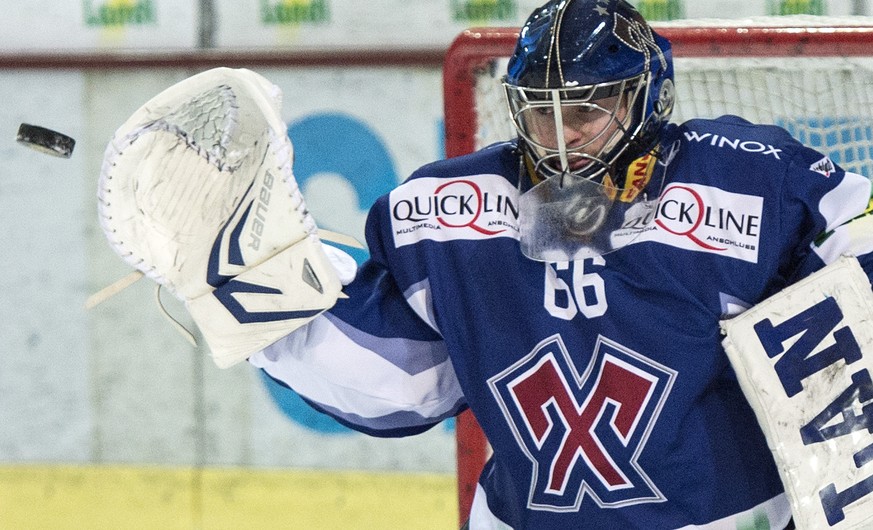 Trotz schwacher Fangquote: Lukas Meili kann Spiele im Alleingang gewinnen.