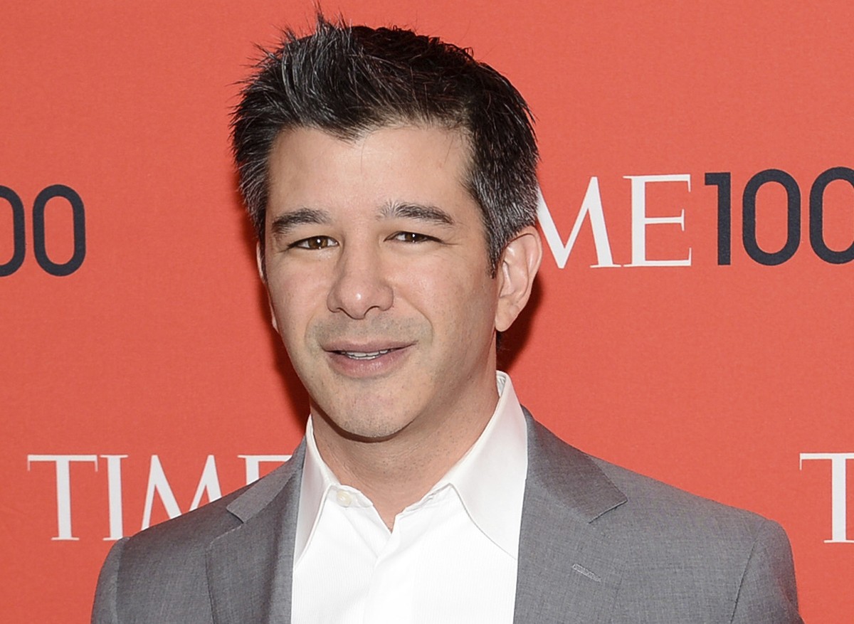 FILE - In this April 29, 2014 file photo, Uber CEO Travis Kalanick arrives at the 2014 TIME 100 Gala in New York. Kalanick's mother died in a boat accident Friday evening, May 26, 2017, in Fresno ...
