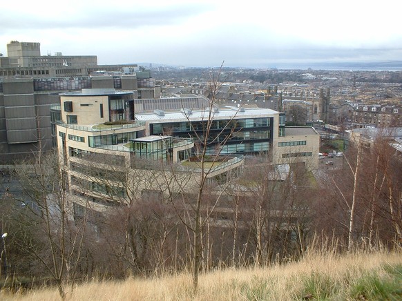 The Rockstar North headquarters in Edinburgh.  This is where GTA V was mainly developed.