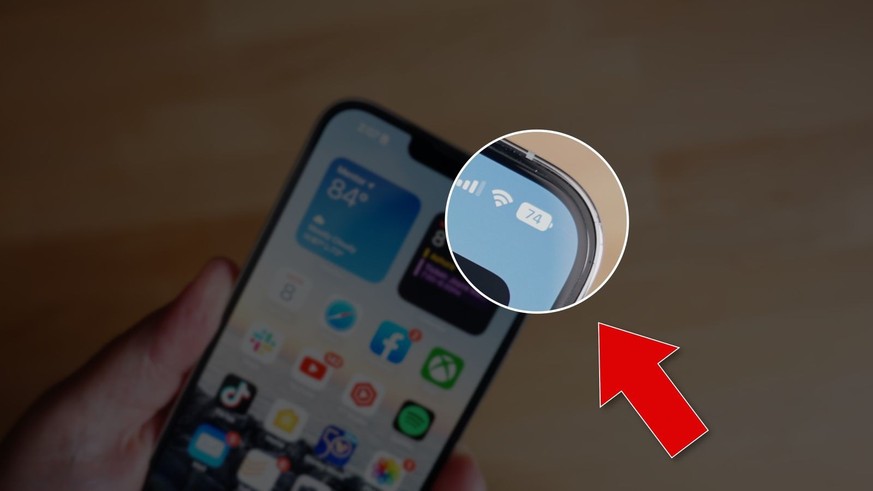 Die Batterieanzeige kehrt mit iOS 16 zurück, aber nicht bei allen iPhone-Modellen.
