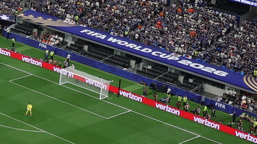 A general view of action during the World Cup Group F soccer match between the Netherlands and Japan in Arlington, Texas, near Dallas, Sunday, June 14, 2026. (AP Photo/Sam Hodde)
Japan Netherlands WCu ...