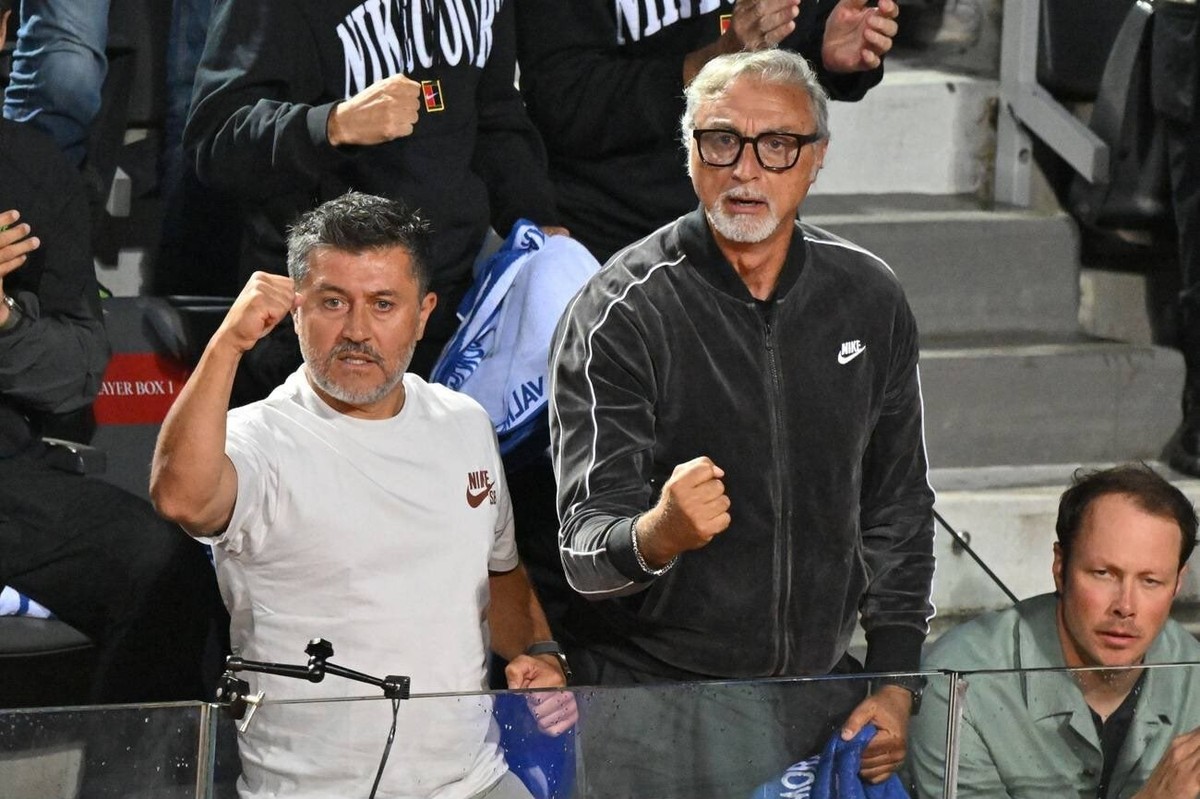 Ulises Badio (à gauche) et Marco Panichi (droite) ont été congédiés par Sinner avec effet immédiat, juste avant Wimbledon.