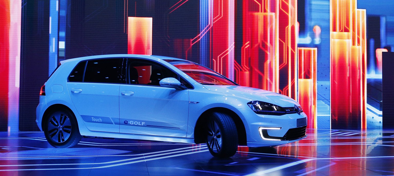 Der neue e-Golf Touch:&nbsp;2025 will VW jährlich zwei bis drei Millionen Elektro-Autos verkaufen.
