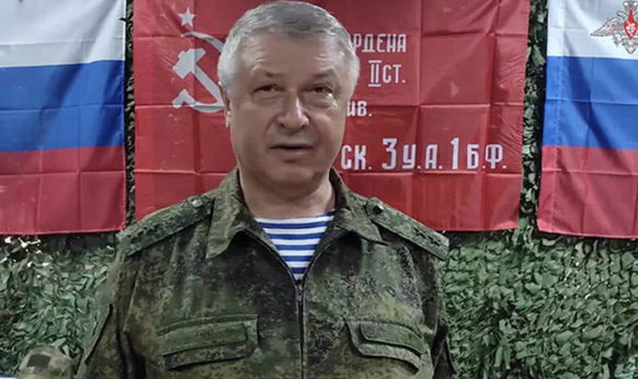 Russischer Generalleutnant Wladimir Alexejew.