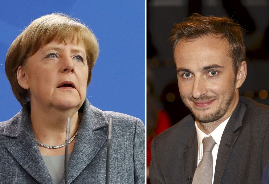 Spannungen: Merkel und Böhmermann