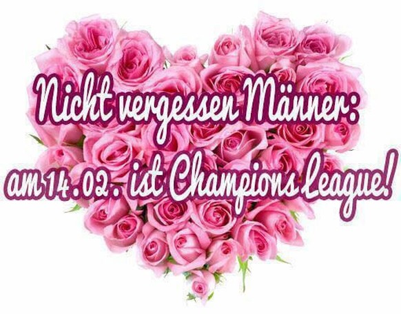 Wie der Valentinstag ablaufen würde, wenn wir ehrlich wären
Ganz wichtig....