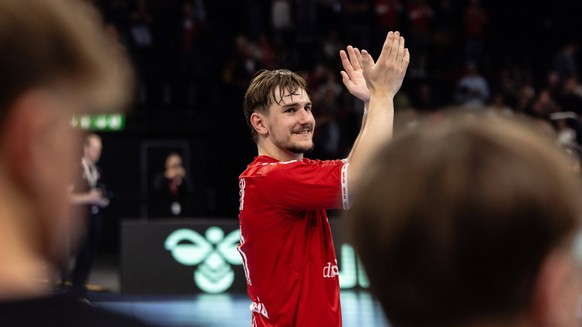 Zurich, Switzerland, Mai 7th 2025 Felix Aellen 11 Switzerland in action during EM- Qualifcation game between Switzerland and Germany at Hallenstadion Zurich, Switzerland Benjamin Faes / SPP PUBLICATIO ...