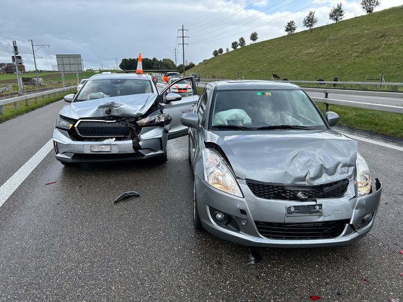 Unfall bei Münchwilen