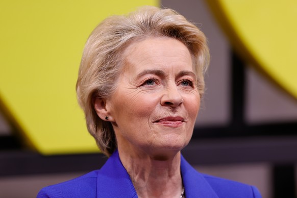 epa11726659 European Commission President Ursula von der Leyen is taking part in the Global Citizen Now summit at the Getulio Vargas Foundation in Rio de Janeiro, Brazil, 17 November 2024. Ursula von  ...