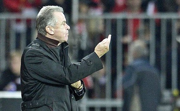 Hitzfeld Stinkefinger