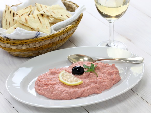 Taramosalata fischrogen salat griechenland griechische küche