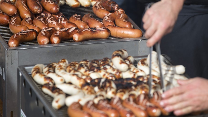 Der Cervelat: Eine geballte Ladung Schweinefleisch.