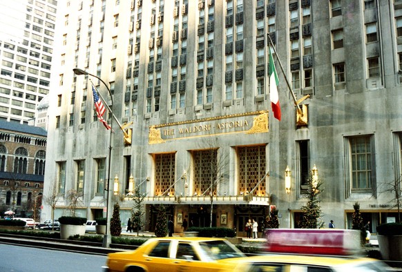 Lange wohnte Tesla im noblen Waldorf-Astoria in New York.&nbsp;