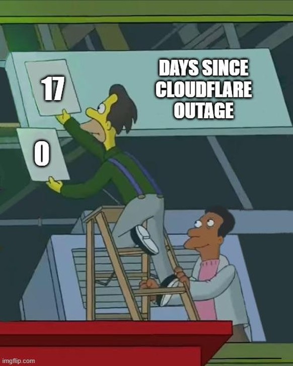 Cloudflare Meme