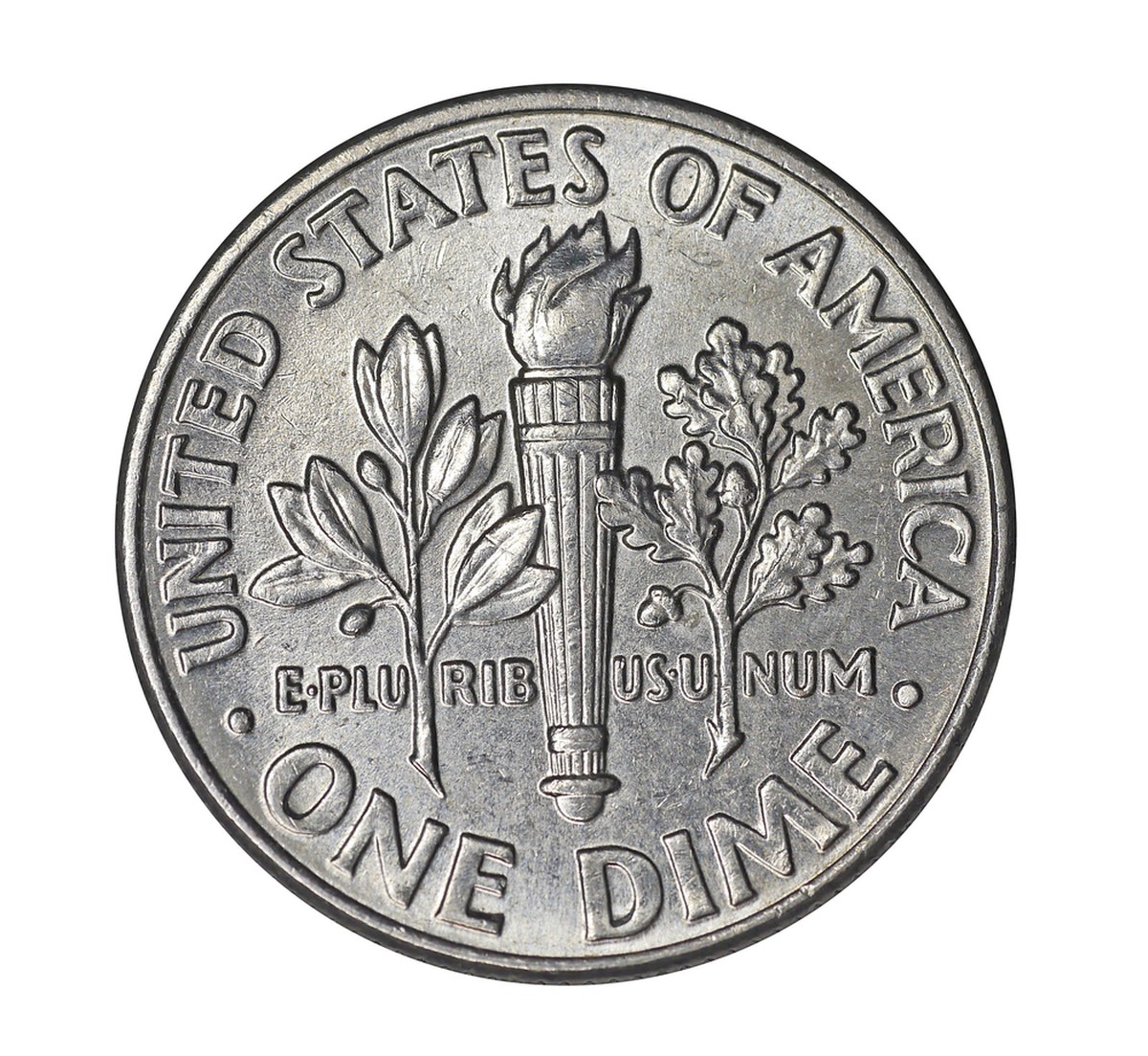 Dime, US-Münze im Wert von 10 Cent