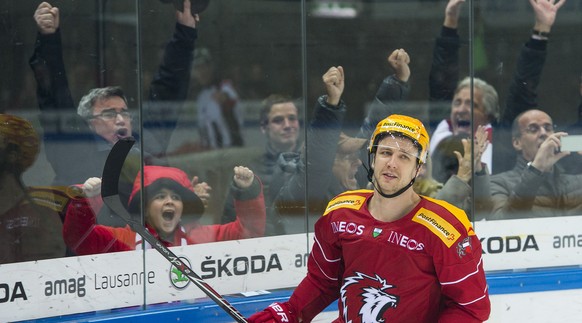 Ossi Louhivaara, der Man of the Match am Genfersee.