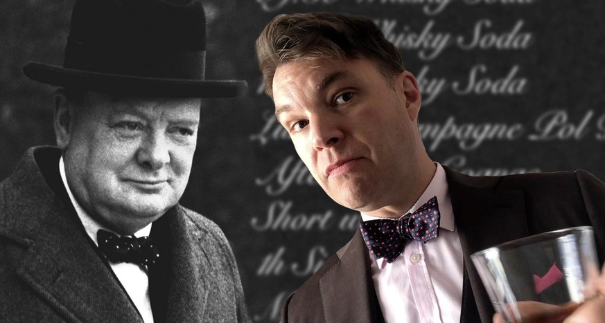 Ich habe einen Tag lang versucht, so viel wie Winston Churchill zu trinken. So war's