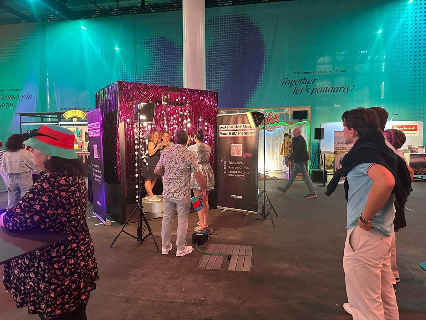 Fotobox watson ESC EuroVillage