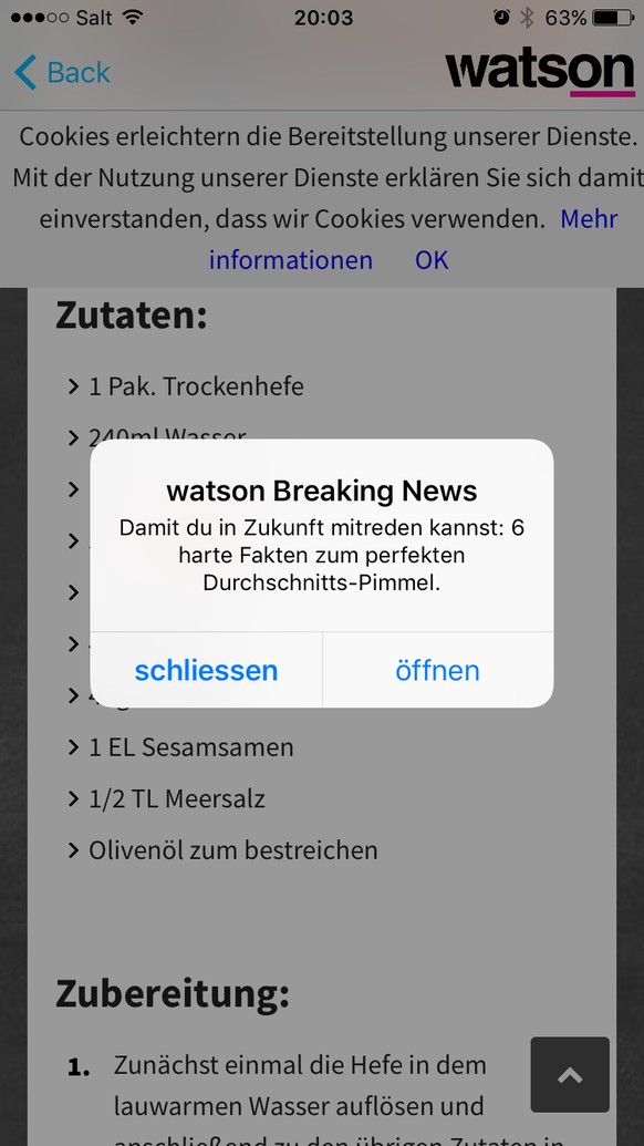 14 Dinge, die du auf den Grill knallen kannst, die du bisher vergessen hast
Bin gerade an den Focaccias und dann das. Gibt eine schöne Vorstellung beim Essen. Danke watson!😩😩😂
