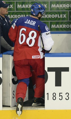 Abgang eines Grossen: Jagr zum letzten Mal im Tschechien-Dress.