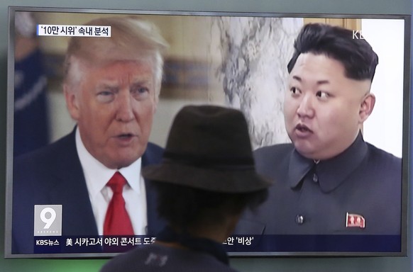 Das Säbelrasseln zwischen Trump und Kim&nbsp; geht weiter.