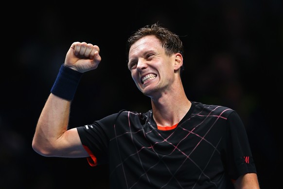 Tomas Berdych wahrt die Chance auf eine Halbfinal-Qualifikation.