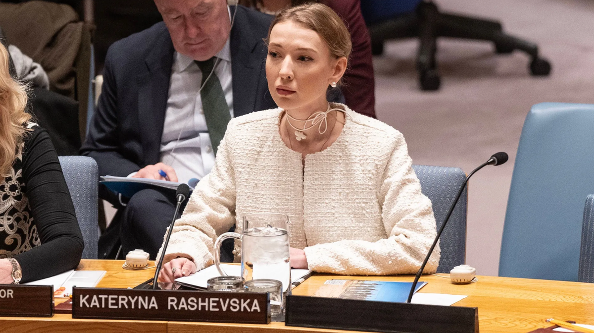 Kateryna Rashevska: Die Rechtsexpertin des Regionalen Zentrums für Menschenrechte der Ukraine spricht vor einem Unterausschuss des US-Kongresses.