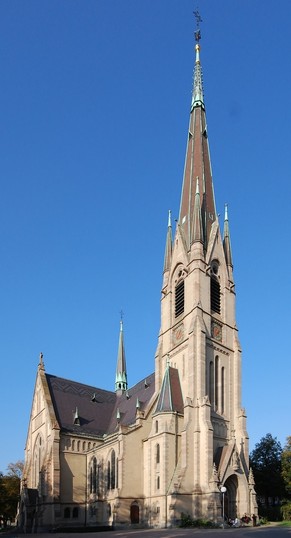 Die Matthäuskirche in Basel.