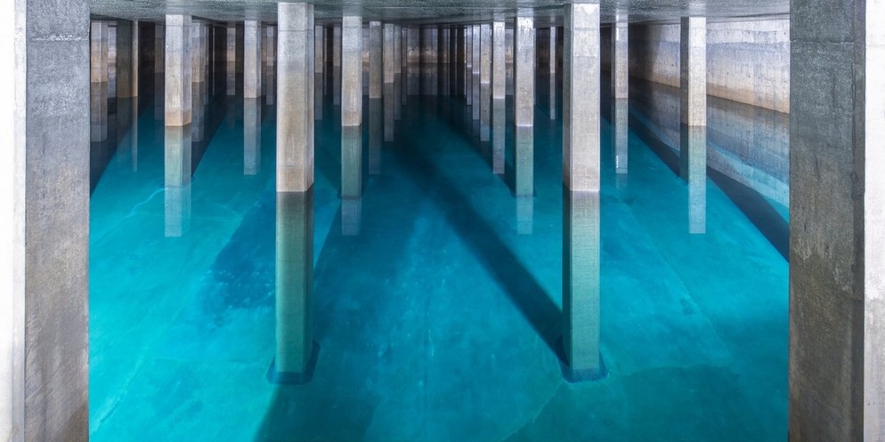 Das können die Besucher am 150-Jahr-Jubiläum der Wasserversorgung Zürich. Das grösste Reservoir der Schweiz, in 123 Meter Tiefe, öffnet seine Tore.