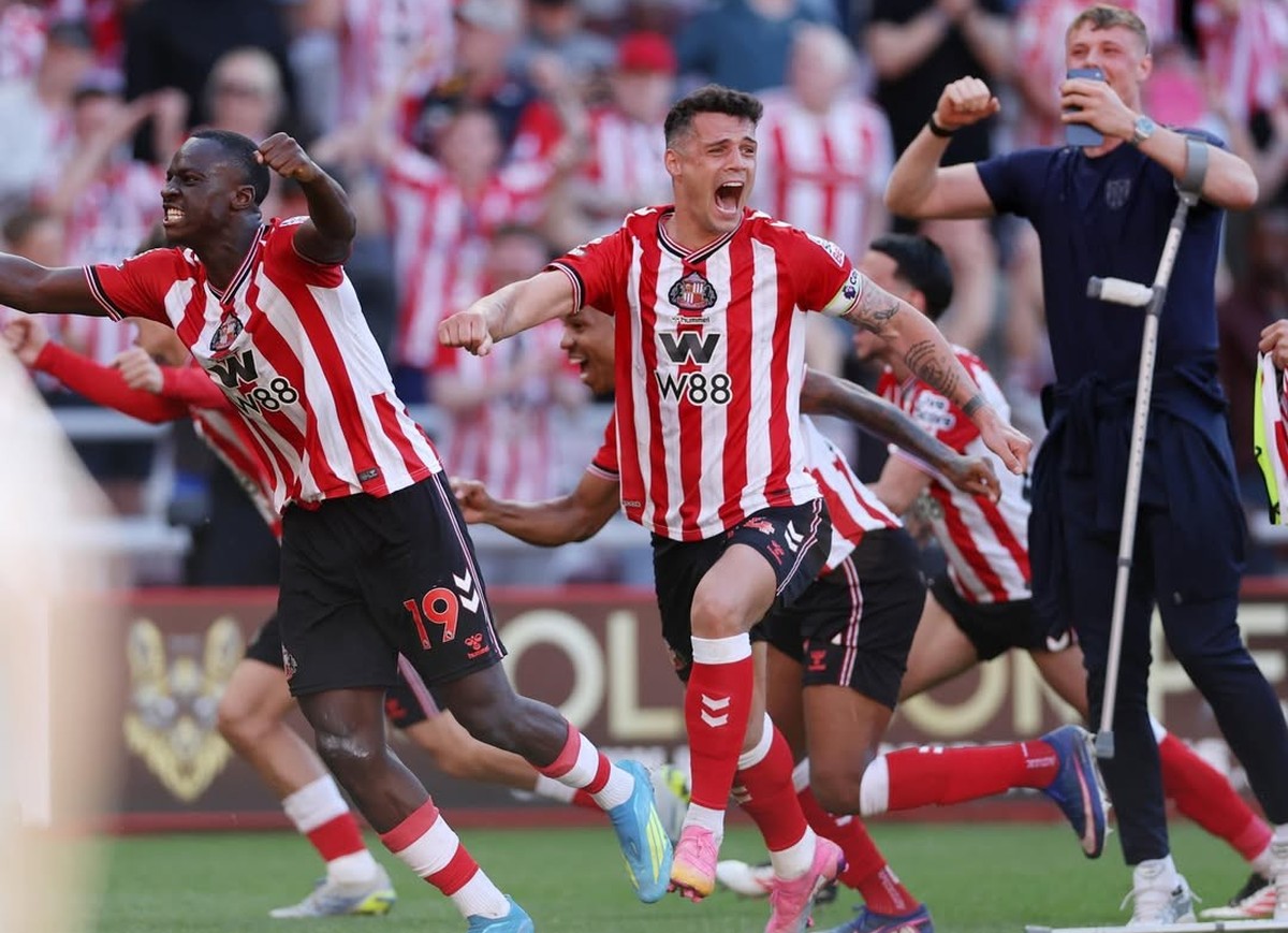 Granit Xhaka und der AFC Sunderland spielen nächste Saison in der Europa League.