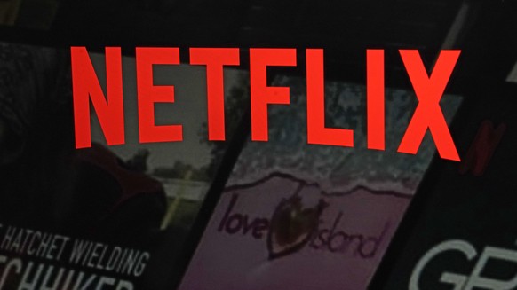 File - The Netflix logo is shown in this photo from the company's website, in New York, Feb. 2, 2023. Netflix reports earnings on Tuesday, January 23, 2024. (AP Photo/Richard Drew, File)