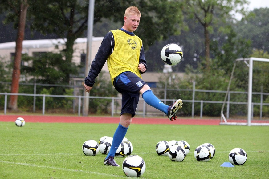 20090709 - OISTERWIJK, NETHERLANDS: Genk s Kevin De Bruyne in action during the press day of Racing Genk, at their training camp in Oisterwijk, near Tilburg, in The Netherlands, on Friday 10 July 2009 ...