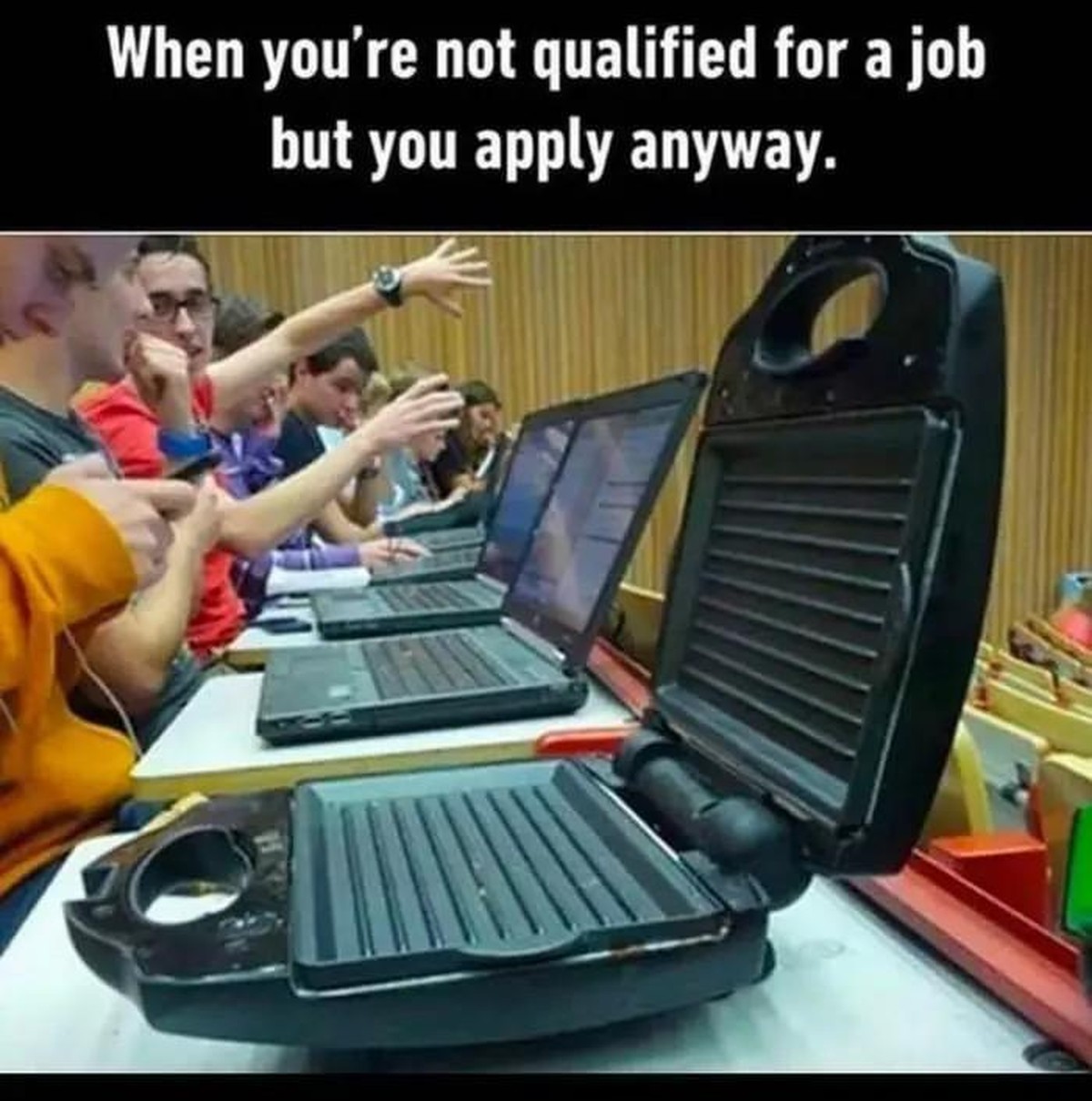 Huiiiii! Picdump!\nWenn Sie nicht für einen Job qualifiziert sind, sich aber trotzdem bewerben