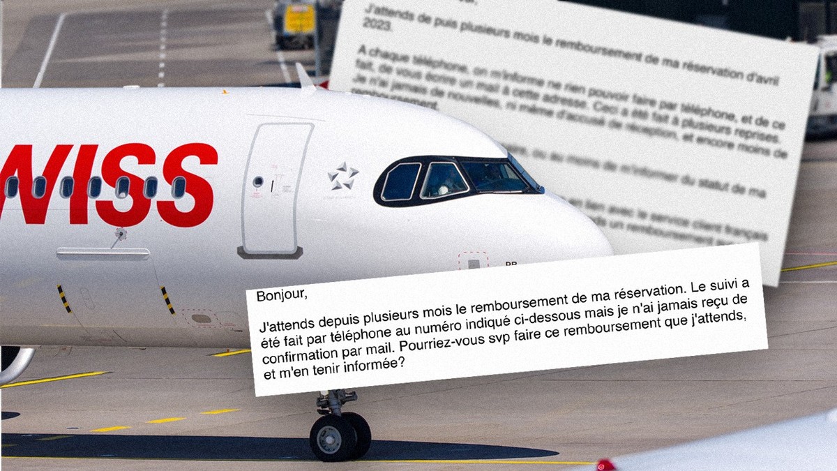 Une cliente de Swiss vit un calvaire depuis deux ans pour se faire rembourser.
