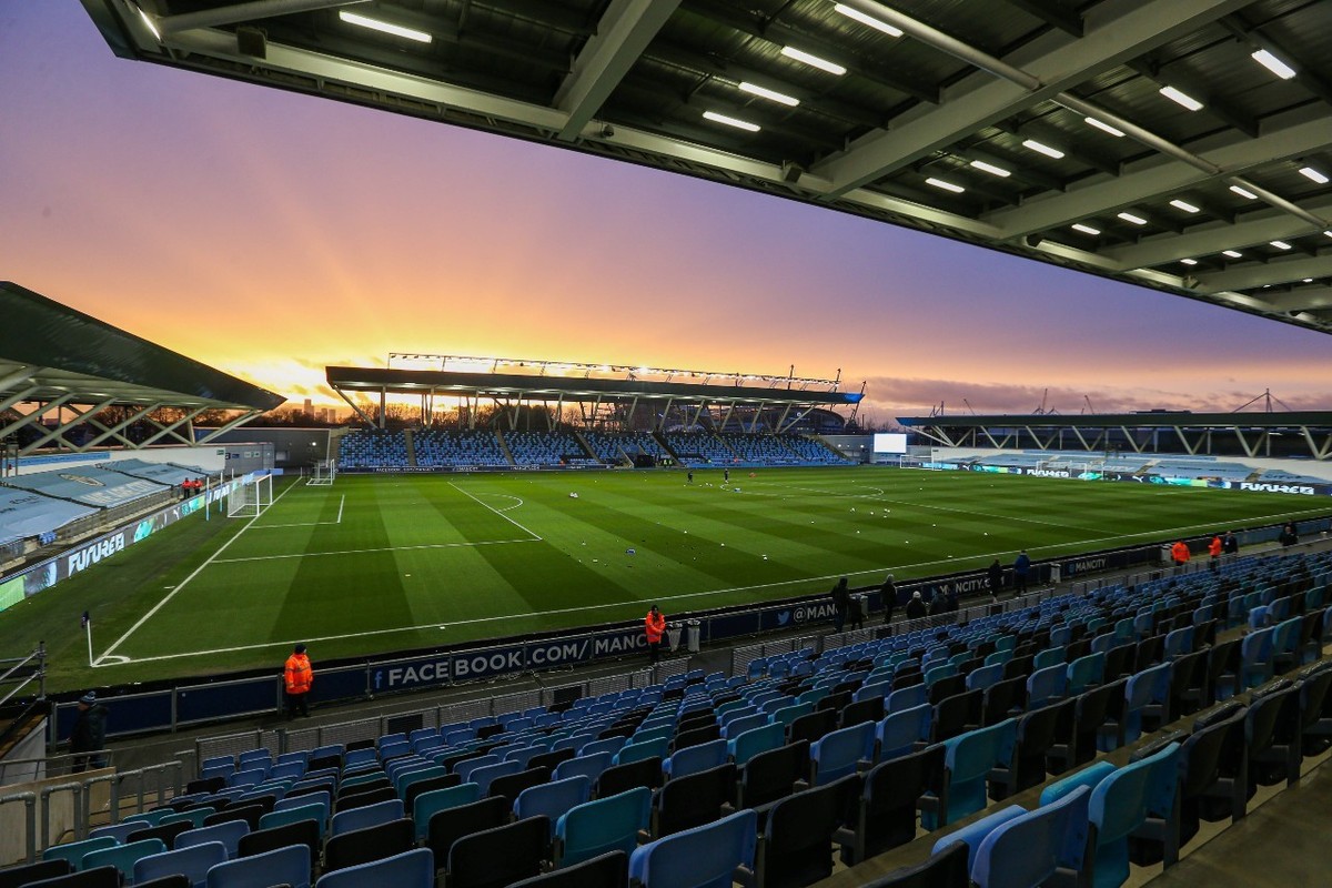 IMAGO / PA Images

Manchester City v Reading - Barclays FA Women s Super League - Academy Stadium A general view inside the stadium ahead of the Barclays FA Women s Super League match at the Academy S ...