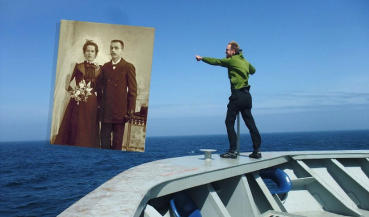 Mit dem Containerschiff machte sich unser Autor auf die Suche nach seiner Urgrossmutter.