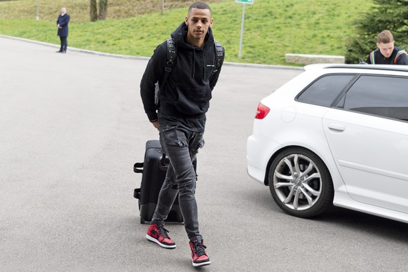 Djibril Sow beim Zusammenzug der Fussballnationalmannschaft im Hotel Atlantis, am Montag, 18. Maerz 2019, in Zuerich.(KEYSTONE/Melanie Duchene)