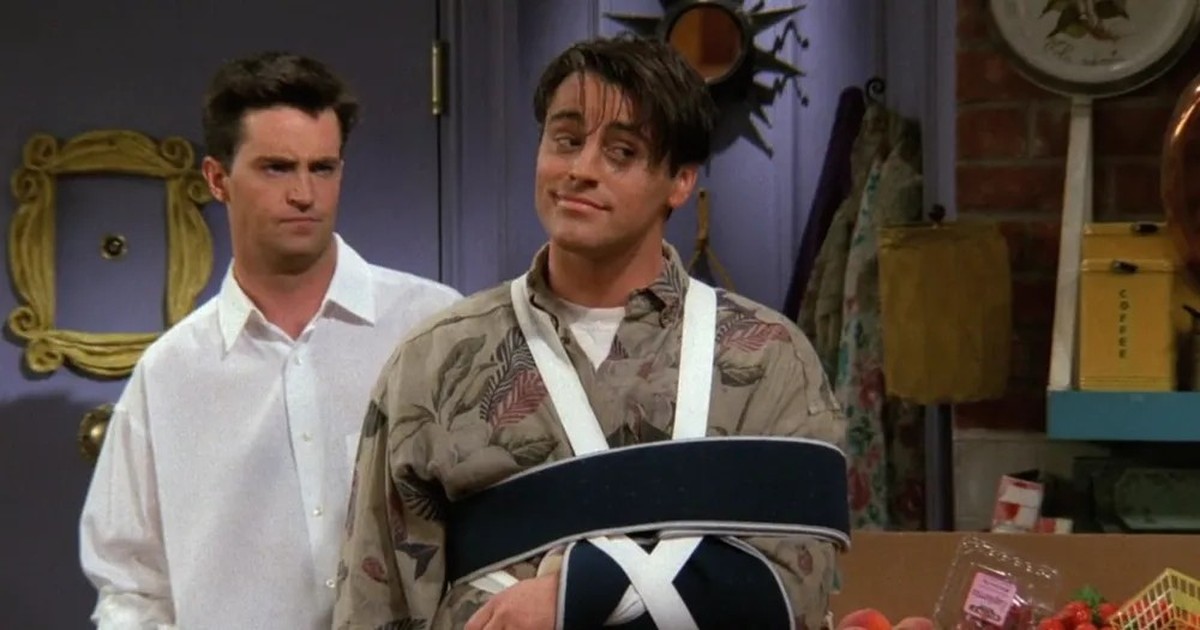 matt leblanc und matthew perry in friends