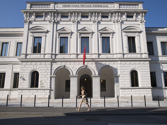 Machtkämpfe, Mobbing, Sexismus: Am Bundesstrafgericht in Bellinzona wurden in den vergangenen Wochen in den Medien schwere Vorwürfe erhoben. (Archivbild)