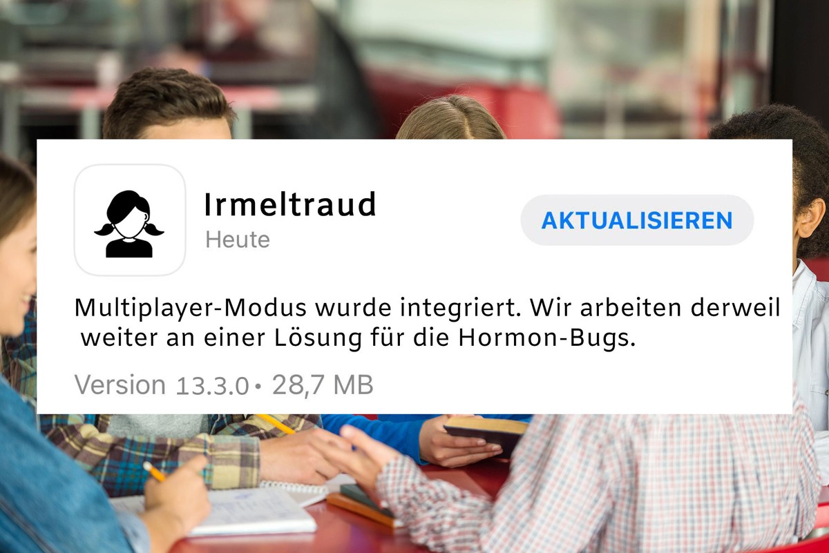 Unser Leben als Smartphone-Updates