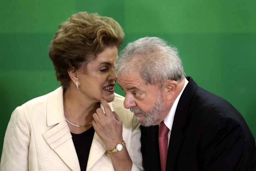 Lula und Rousseff.