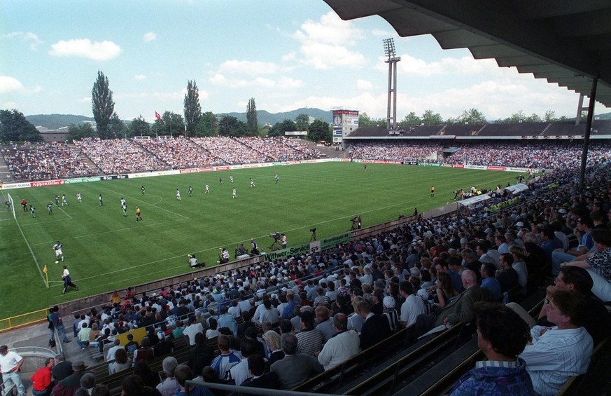 Das alte Wankdorf war beim Cupfinal von 1999 zwischen GC und Lausanne gut gefüllt.
