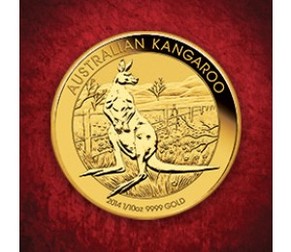 Jetzt im Afd-Goldshop erhältlich: Vergoldetes Känguru.&nbsp;