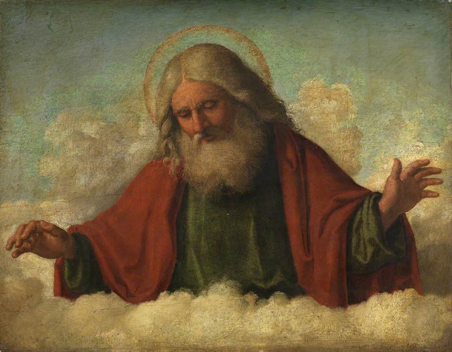 Cima da Coneglianos «Gott der Vater», um 1510–1517.