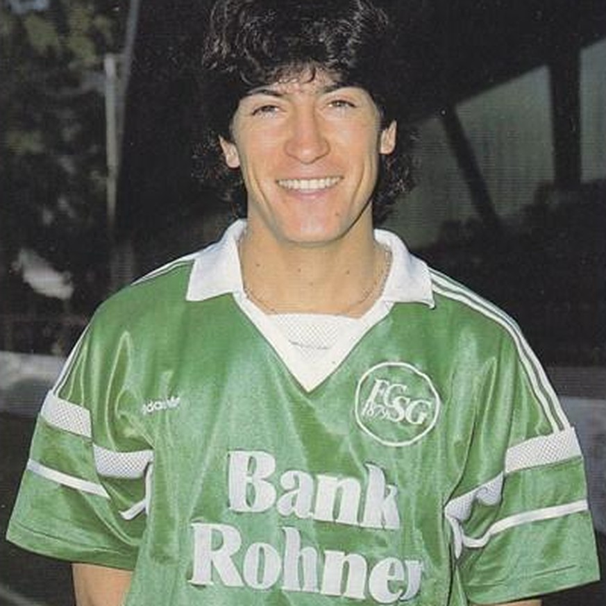 Ivan Zamorano Autogrammkarte FCSG